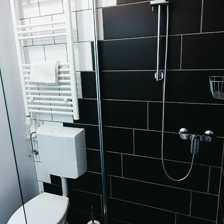Apartment Black & White With A Gift Soft Panda *