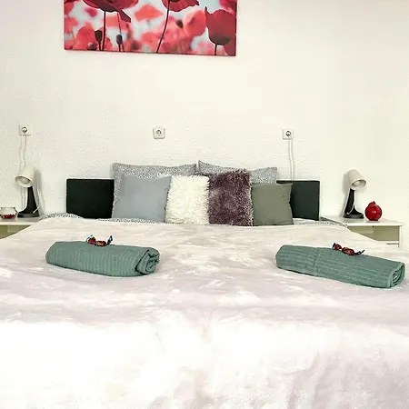 Sweet Warm With Big Bed Near New York Cafe Free Coffee * Budapesta