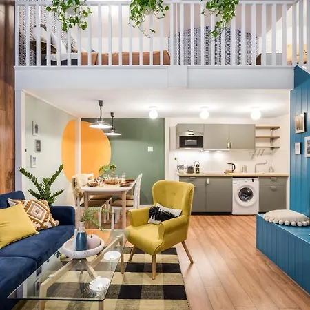 Colorful Designer In The Heart Of Apartment