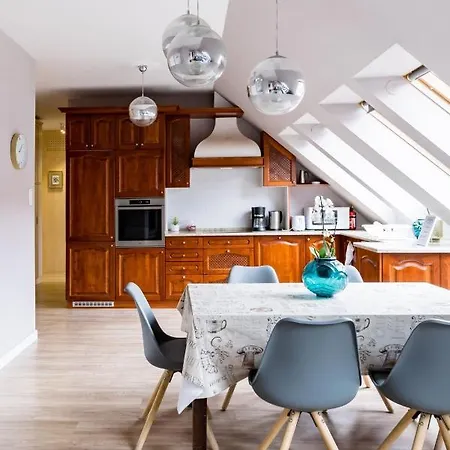 Sunny And Penthouse With Private Garage Apartment Budapest