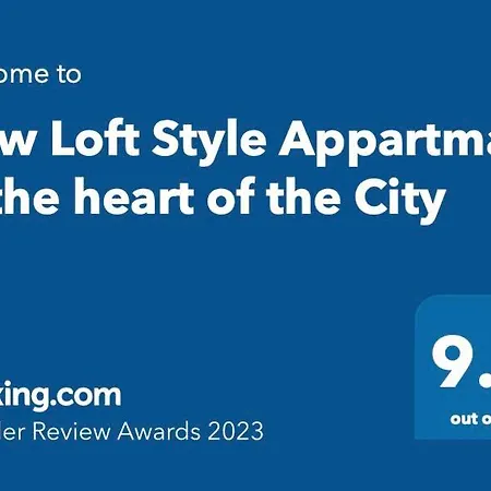 New Loft Style Appartman In The Heart Of The *
