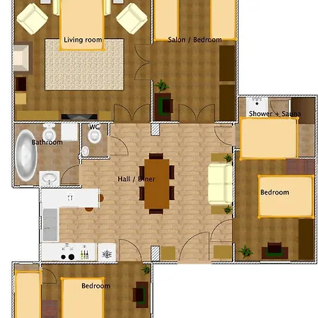 Apartment Prestige Opera - Supercentral Budapest