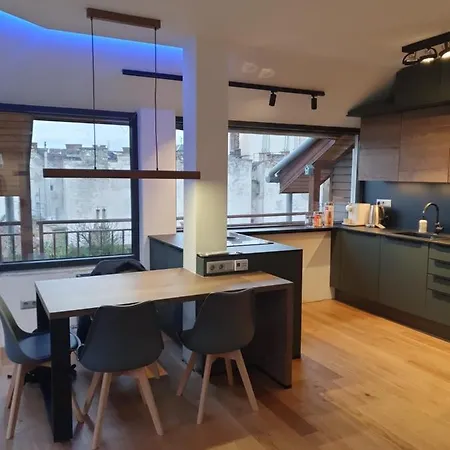 Apartment Modern Floor Loft With Balcony Budapest