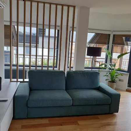 Apartment Modern Floor Loft With Balcony