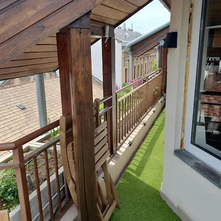 Apartment Modern Floor Loft With Balcony Budapest