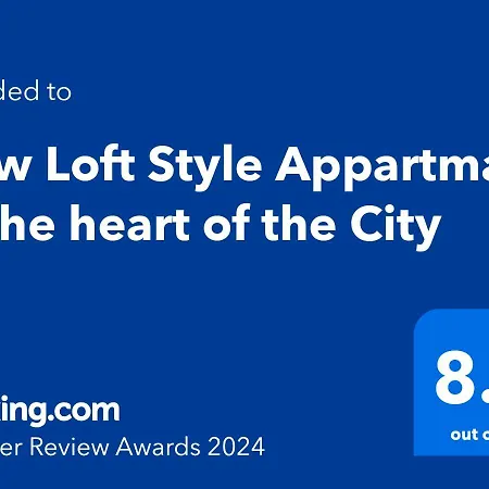 New Loft Style Appartman In The Heart Of The *