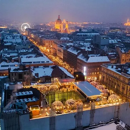 Full Danube -castle Panorama Classic Budapest