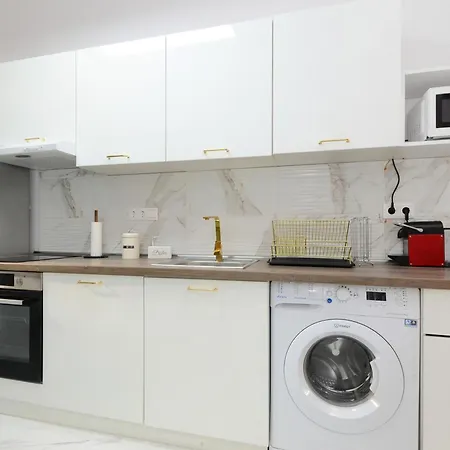 White & Gold Apartment