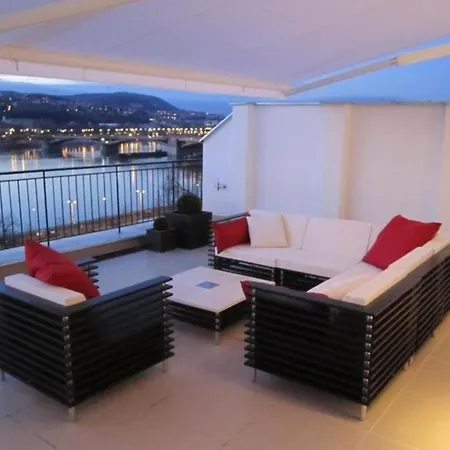 Penthouse Mit Donaublick Budapest