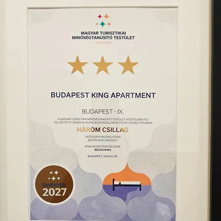 King Apartment Budapest