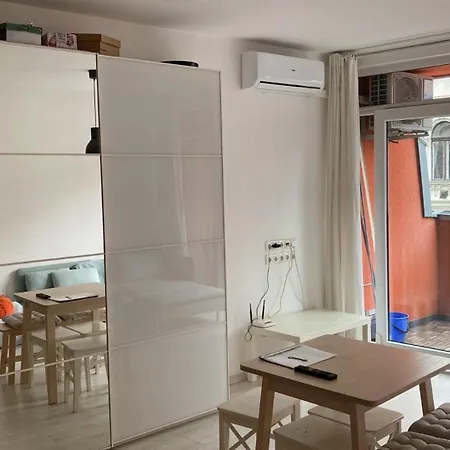 Trendy In The Heart Of The With Balcony Apartment *