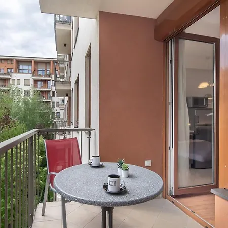 - Balcony - Modern Apartmán *