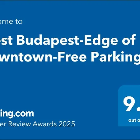 West Budapest-edge Of Downtown-free Parking Apartment Budapest
