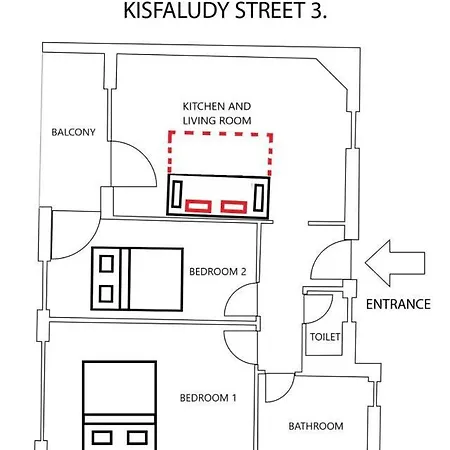 Apartment Two-bedrooms Cbd Bp *