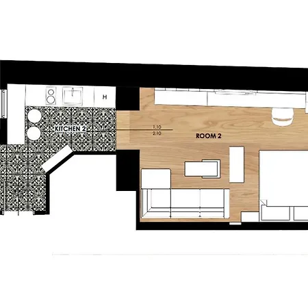 布达佩斯布里尔2号公寓 布达佩斯