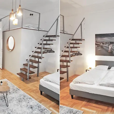 Apartmán Luxury New With Gallery At Dob Street Nearby Gozsdu Court *