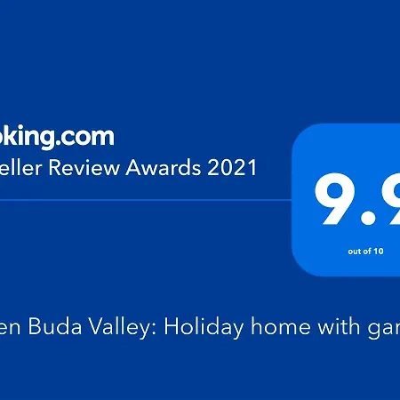 Buda Valley: With Garden Apartment *