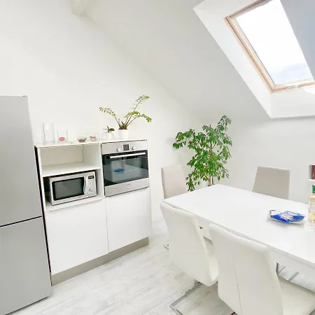 Loft With Rooftop And Free Parking In Garage Apartment *