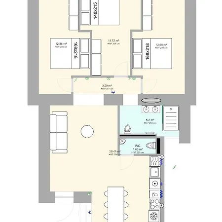 Tilia Luxury - 3 Bedrooms With Ac Appartamento