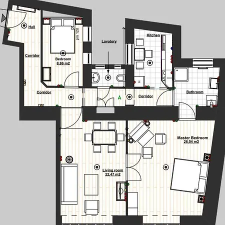 Artapart Luxury And Art In - A1 Apartment
