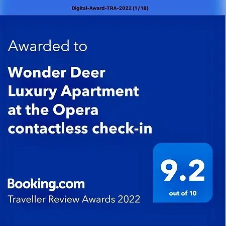 Apartment Wonder Deer Luxury At The Opera Self Check-in