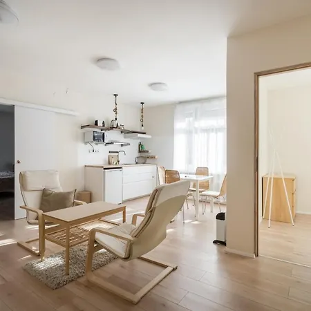 Lägenhet Bpr Japandi Design With A/c Budapest