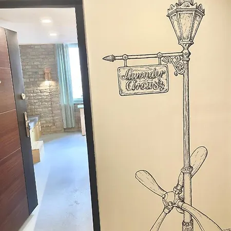 Lavender Circus Hand Drawn Apartments