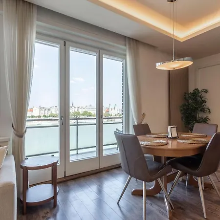 Lägenhet Luxury With A Beautiful View For The Danube River Budapest