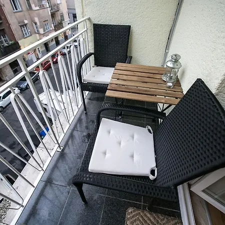 Downtown With Balcony & Optional Garage & Restaurant In The Building Budapest