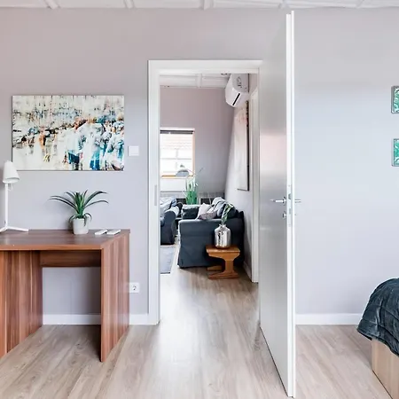 Sunny And Penthouse With Private Garage Apartment