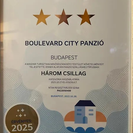 Pensionat Boulevard Panzio - Self Check-in Budapest