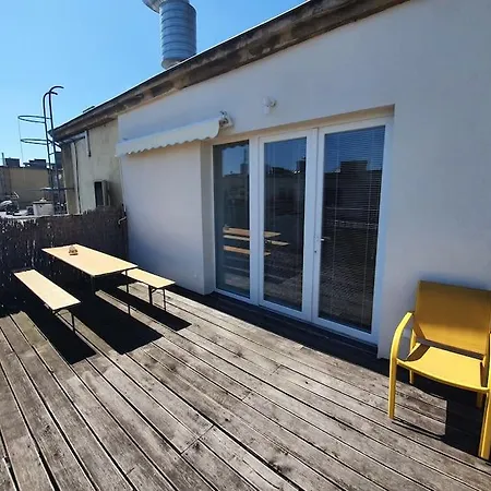 Beauty On The Rooftop With Ac And Rooftop Terrace Budapešť