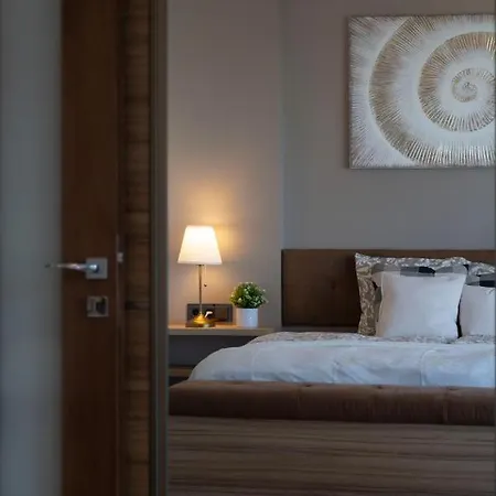 Lägenhet Luxury With A Beautiful View For The Danube River *