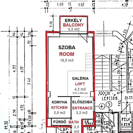 Apartment Sunny With Balcony In Party District *