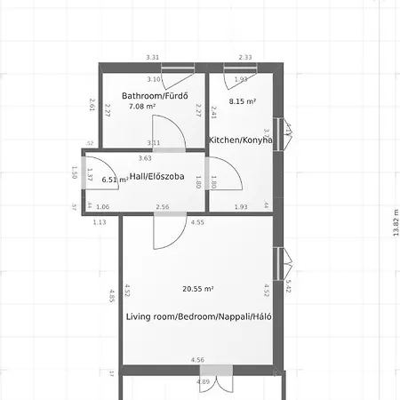 Apartment Bellevue With Ac & Heating & Terrace