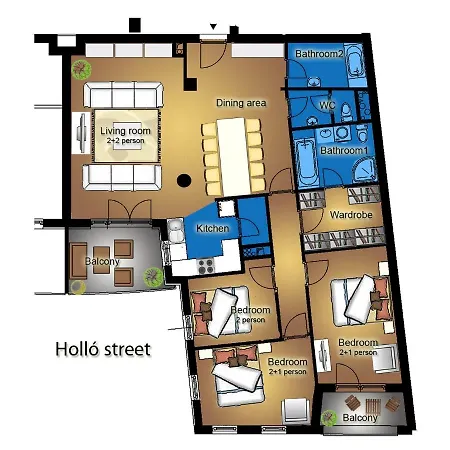 Apartment Gde Hollo Budapest
