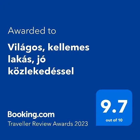 Vilagos, Kellemes Lakas, Jo Koezlekedessel Apartment *