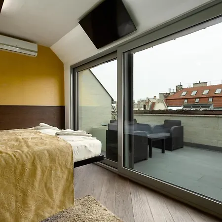 Parliamentpenthouse With Rooftop Terrace Appartement Boedapest