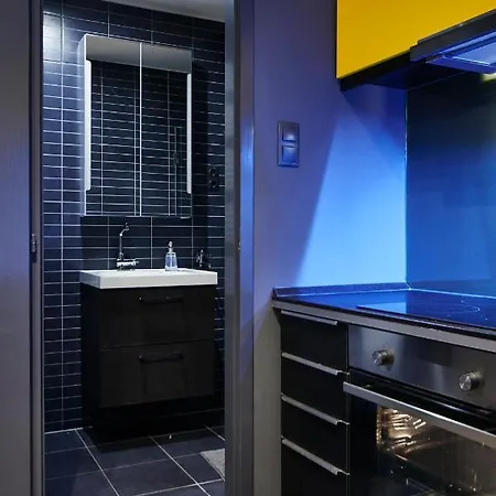 Location Yellow-black Apartment