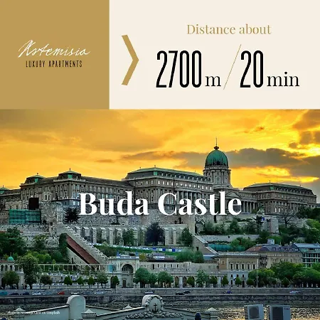Apartman Artemisia Luxury Balcony Budapest