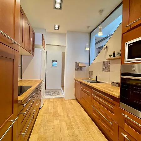 Apartment Penthouse W Private Rooftop And Free Parking Budapest