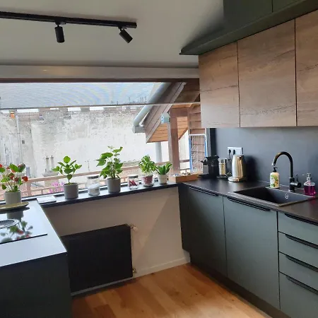 Modern Floor Loft With Balcony