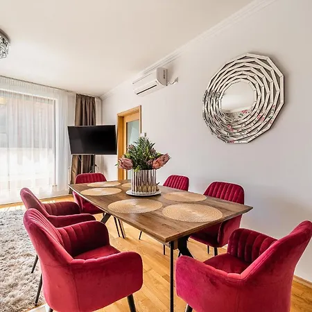Penthouse Three Bedrooms, Three Balconies With Free Parking In Kiraly Street Budapest