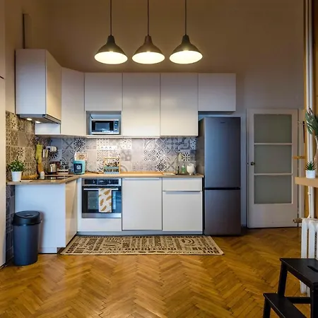 Apartment Spacious And Bright Family In The Inner City Budapest