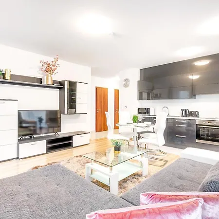 Modern With Free Garage And Balcony In The Downtown *