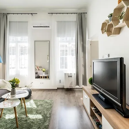 Sun-splashed Retreat In The Heart Of A Vibrant Quarter Budapest