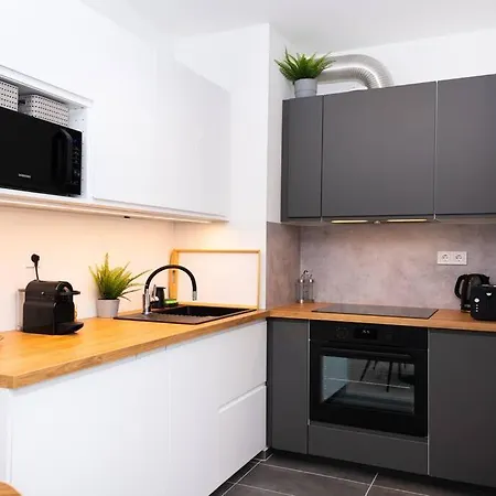 Chic207 Retreat: Modern 1br Gem With Parking By Nw Apartment Budapest