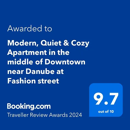 Modern, Quiet & Cozy In The Middle Of Downtown Near Danube At Fashion Street Apartment *