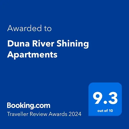 Duna River Shining Budapešť