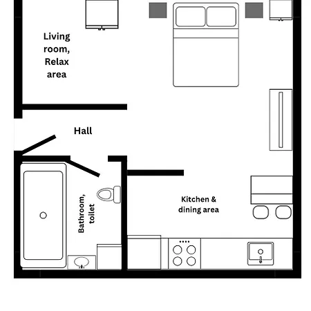 Apartmán Viva - Cosy Flat In - Free Parking Budapešť